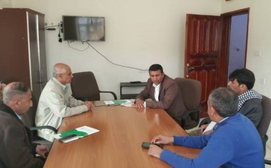 زيارة وكيل وزارة الشئون الأجتماعية والعمل لمؤسسة الشفقه