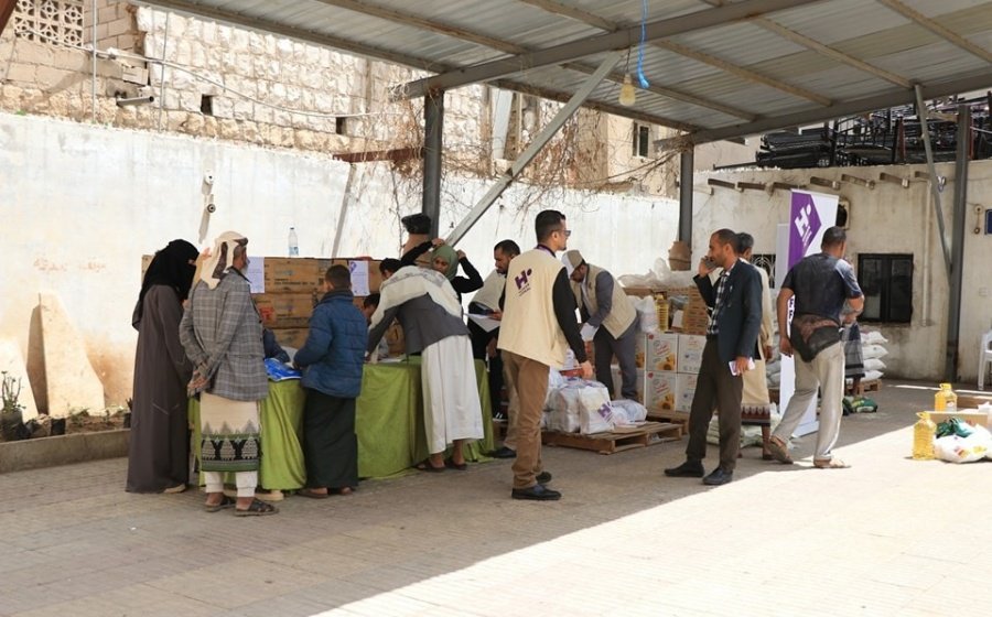  توزيع سلال غذائية لمرضى الفشل الكلوي في رمضان