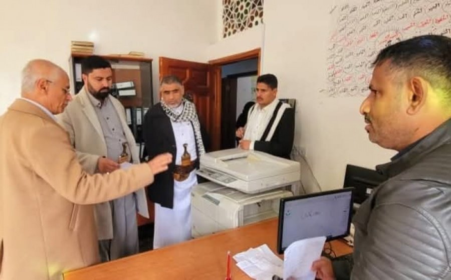 زيارة تفقدية للمرضى من وزارة الشؤون الاجتماعية 